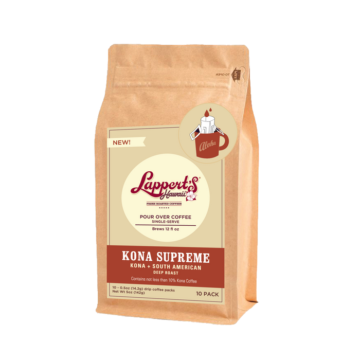 Kona Supreme - Pour Over Single Serve 10 pack