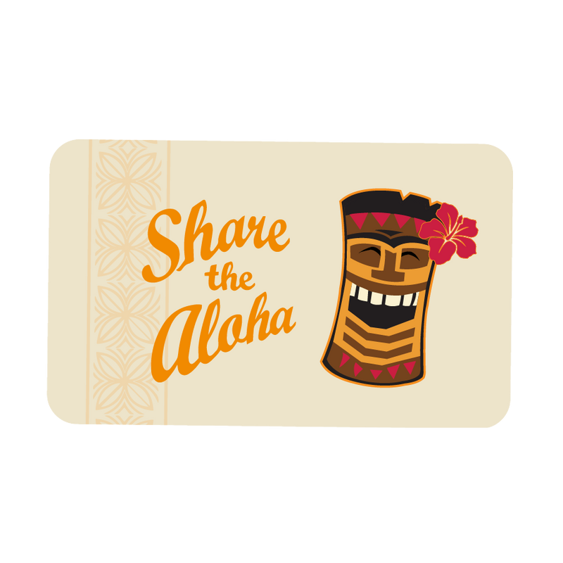 Tiki Summer Gift Card