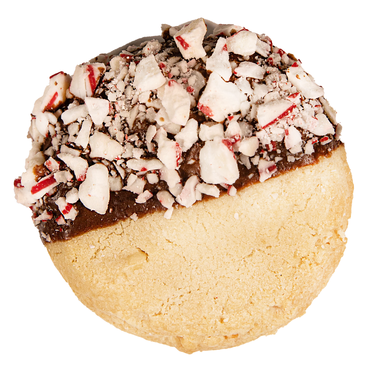 Chocolate Dipped Peppermint Shortbread