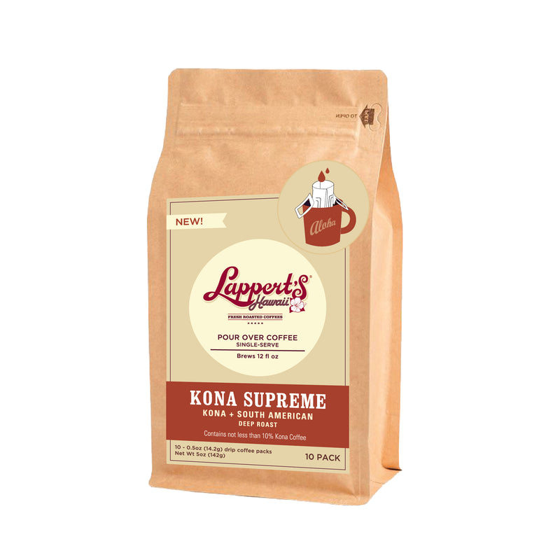 Kona Supreme - Pour Over Single Serve 10 pack