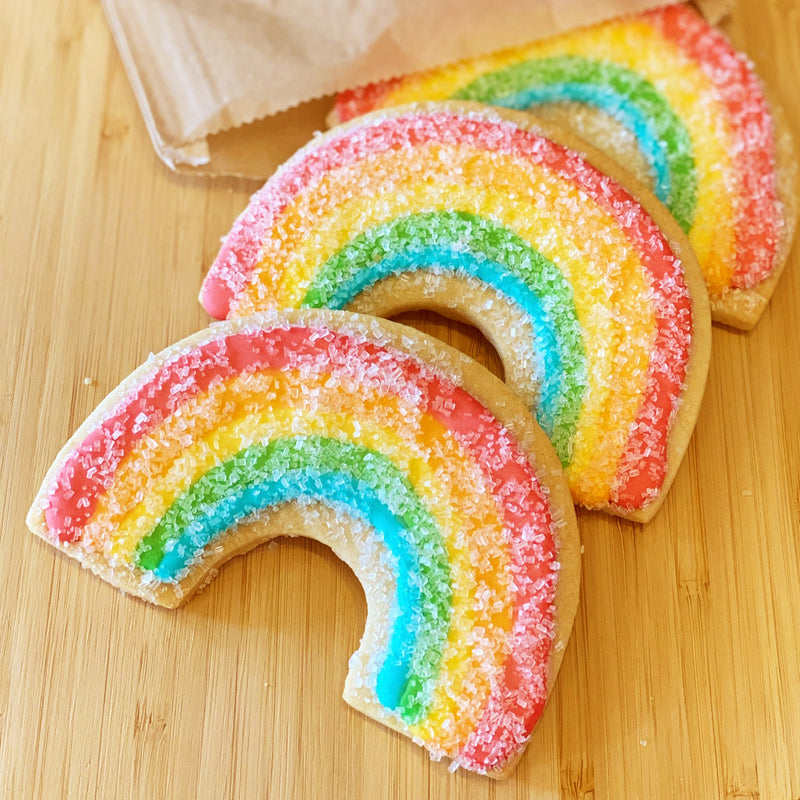 Rainbow Sugar Cookies