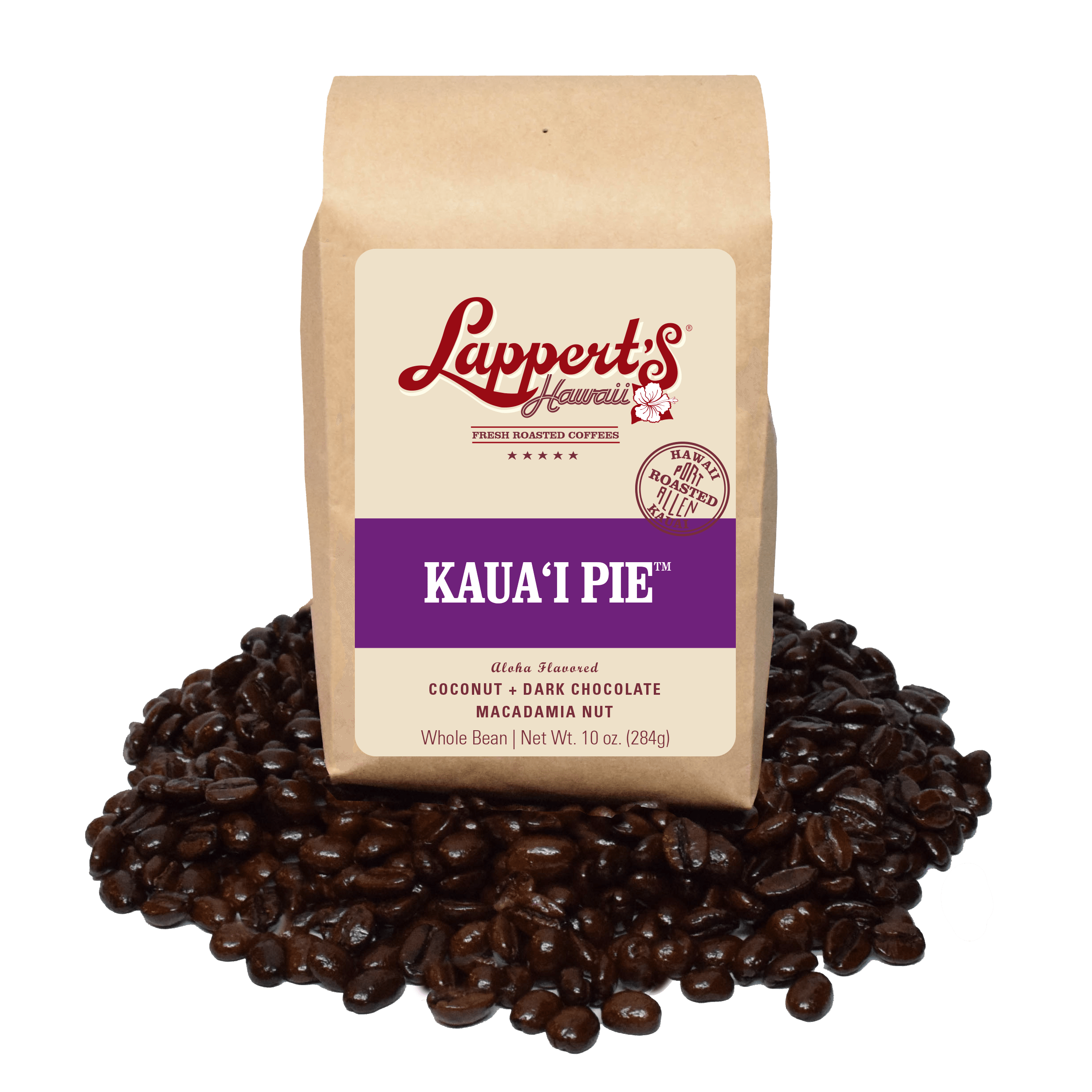 Kauaʻi Pie coffee — Lappert’s Hawaiʻi product photograph